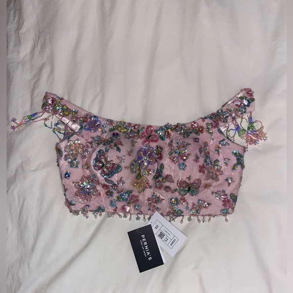 NWT Dhoti Style Suit from Lashkaraa Garden of Serenity Collection (never worn) - Picture 4 of 11